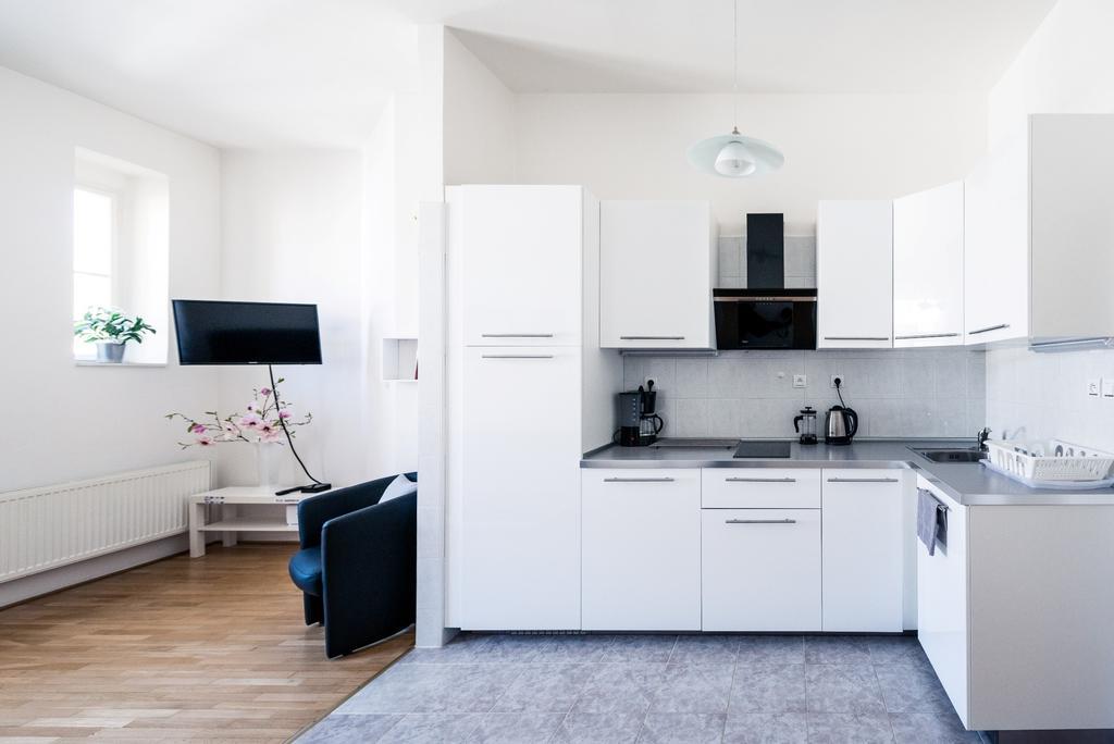 Modern Apartment Riegrovy Sady Praha Pokoj fotografie